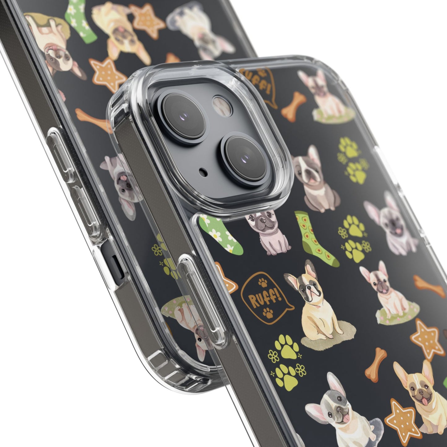 French Bulldog Clear iPhone Cases
