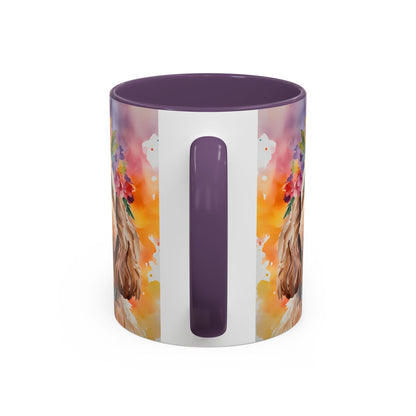 Cockapoo 05 Accent Coffee Mug - Dog Lover Gift