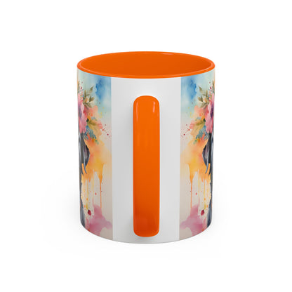 Labrador 03 Accent Coffee Mug - Dog Lover Gift
