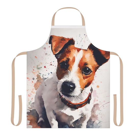 Jack Russell 02 Adult Apron (AOP)