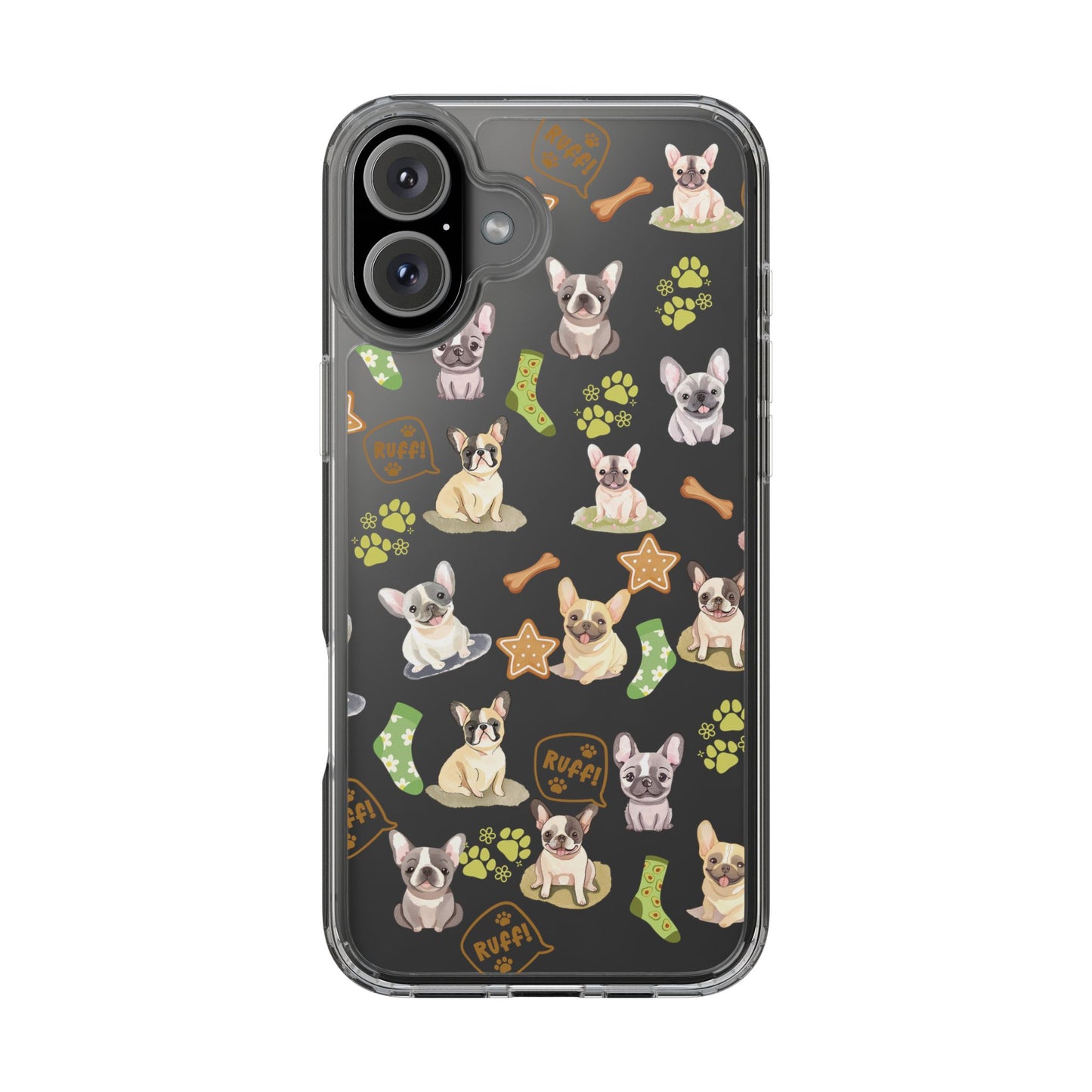 French Bulldog Clear iPhone Case
