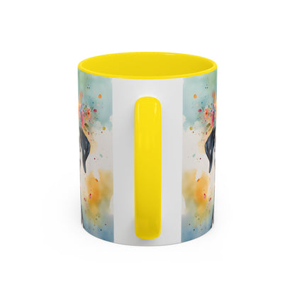 Dalmatian 02 Accent Coffee Mug - Dog Lover Gift
