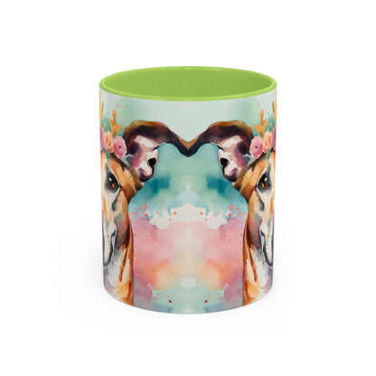 Greyhound 04 Accent Coffee Mug - Dog Lover Gift