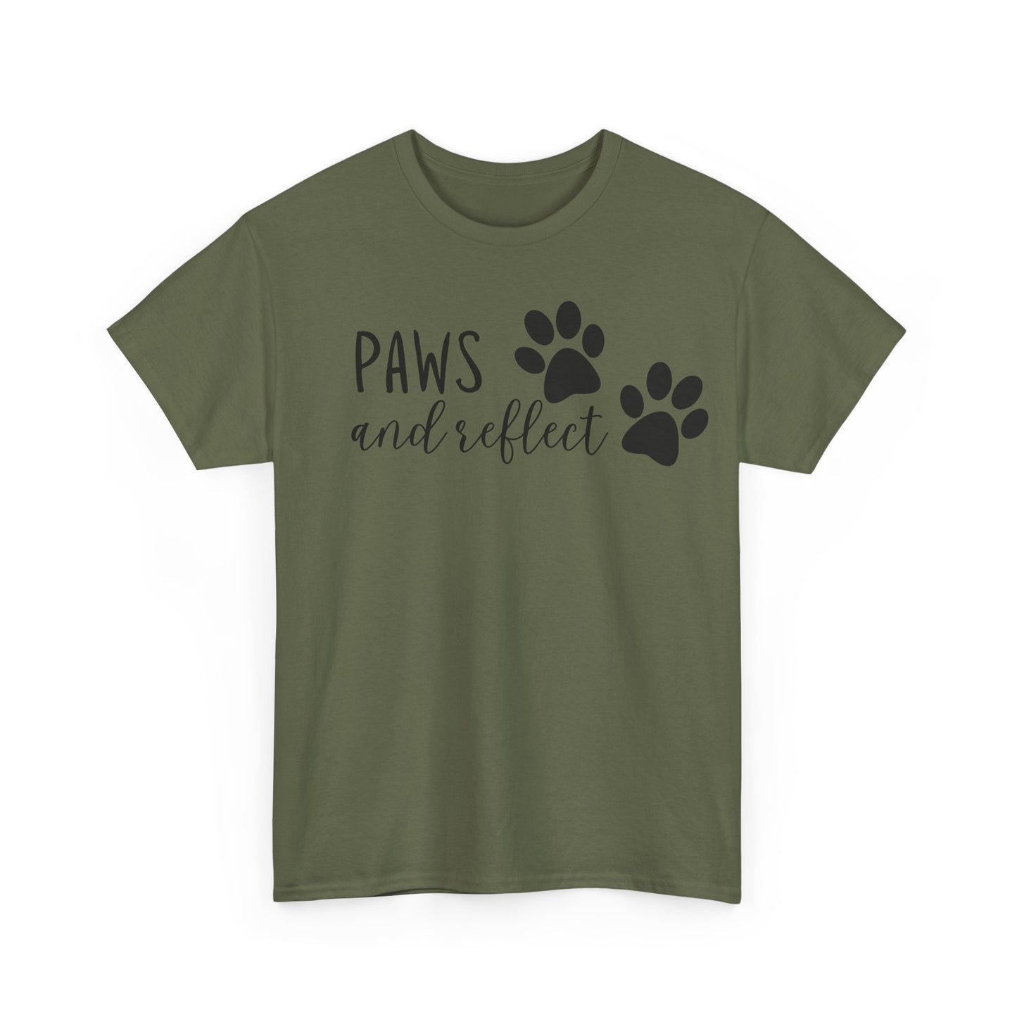 Paws and reflect Unisex Heavy Cotton Tee