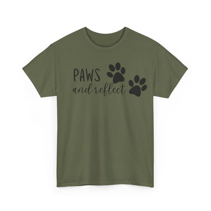 Paws and reflect Unisex Heavy Cotton Tee