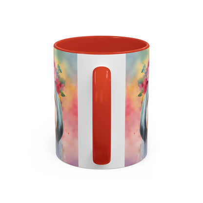 Shih Tzu 01 Accent Coffee Mug - Dog Lover Gift