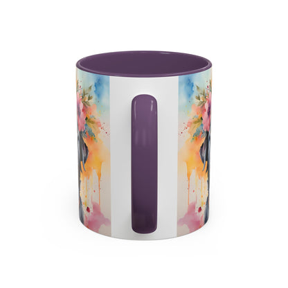 Labrador 03 Accent Coffee Mug - Dog Lover Gift