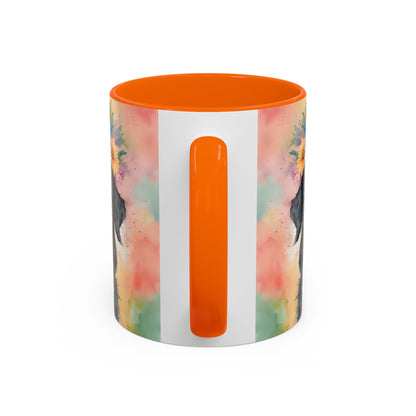 Eddy 01 Accent Coffee Mug - Dog Lover Gift