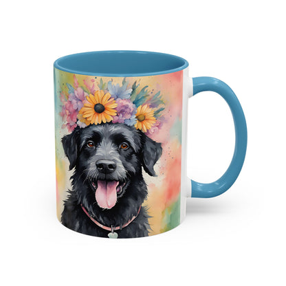 Eddy 01 Accent Coffee Mug - Dog Lover Gift