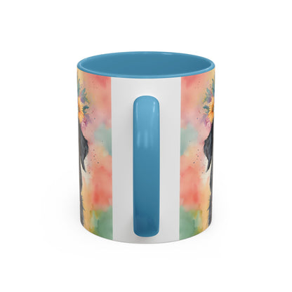Eddy 01 Accent Coffee Mug - Dog Lover Gift