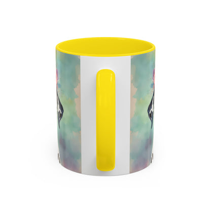 Dalmatian 01 Accent Coffee Mug - Dog Lover Gift
