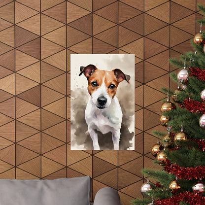 Dogs Jack Russell 03 Matte Vertical Poster