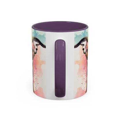Greyhound 04 Accent Coffee Mug - Dog Lover Gift