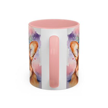 Corgi 04 Accent Coffee Mug - Dog Lover Gift