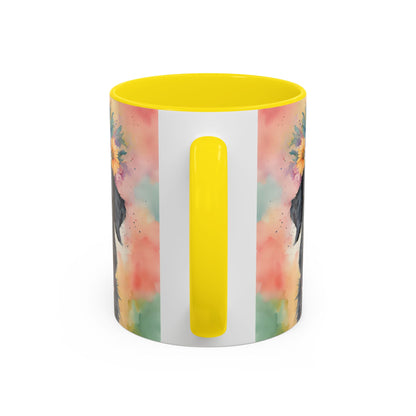 Eddy 01 Accent Coffee Mug - Dog Lover Gift