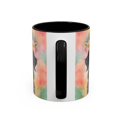 Eddy 01 Accent Coffee Mug - Dog Lover Gift