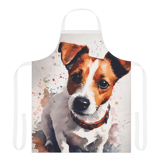 Jack Russell 02 Adult Apron (AOP)