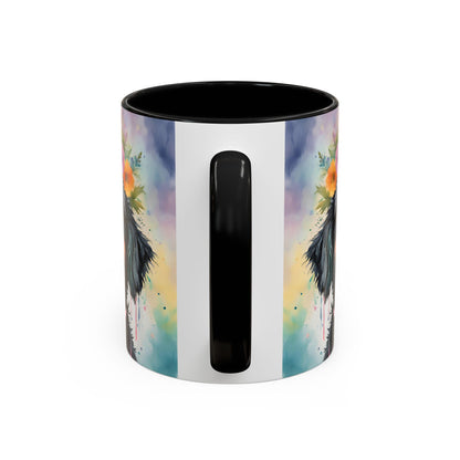 Eddy 02 Accent Coffee Mug - Dog Lover Gift