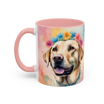 Labrador 01 Accent Coffee Mug - Dog Lover Gift