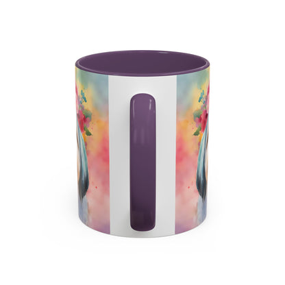 Shih Tzu 01 Accent Coffee Mug - Dog Lover Gift
