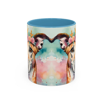 Greyhound 04 Accent Coffee Mug - Dog Lover Gift