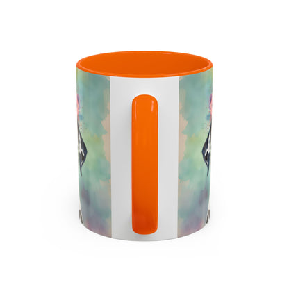 Dalmatian 01 Accent Coffee Mug - Dog Lover Gift
