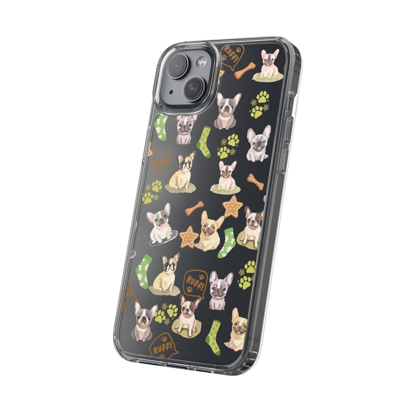 French Bulldog Clear iPhone Case