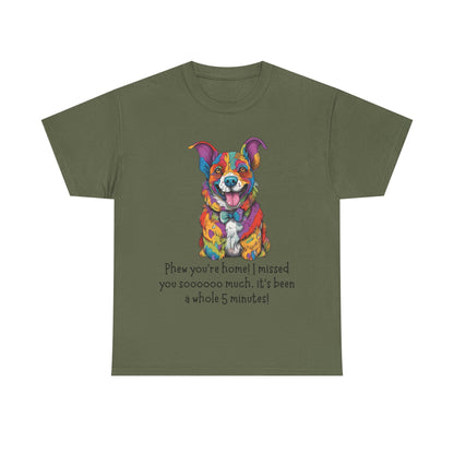 Phew you’re home! Unisex Heavy Cotton Tee