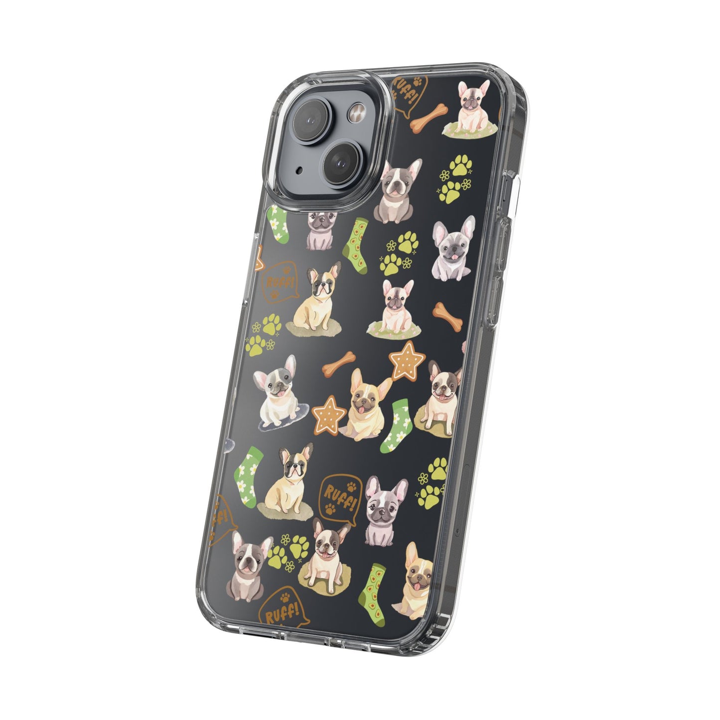 French Bulldog Clear iPhone Case