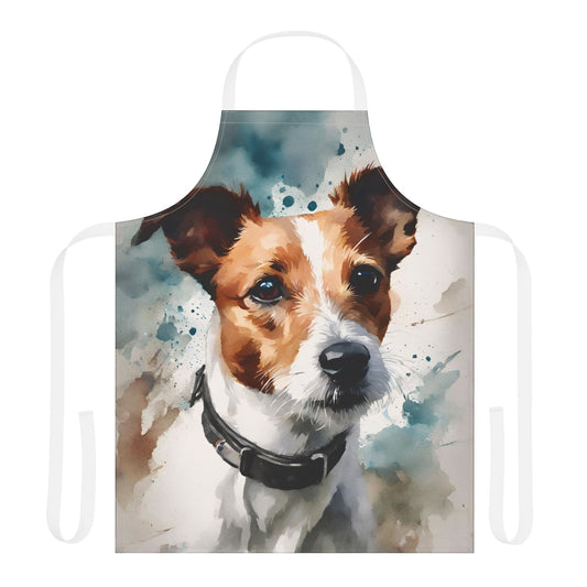 Jack Russell 01 Adult Apron (AOP)