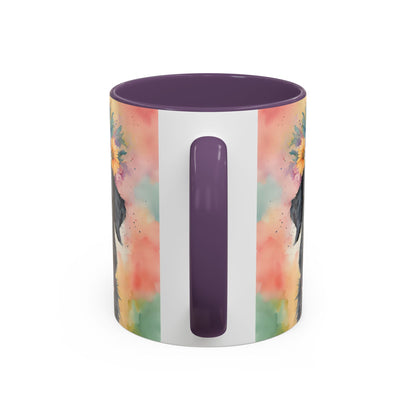 Eddy 01 Accent Coffee Mug - Dog Lover Gift