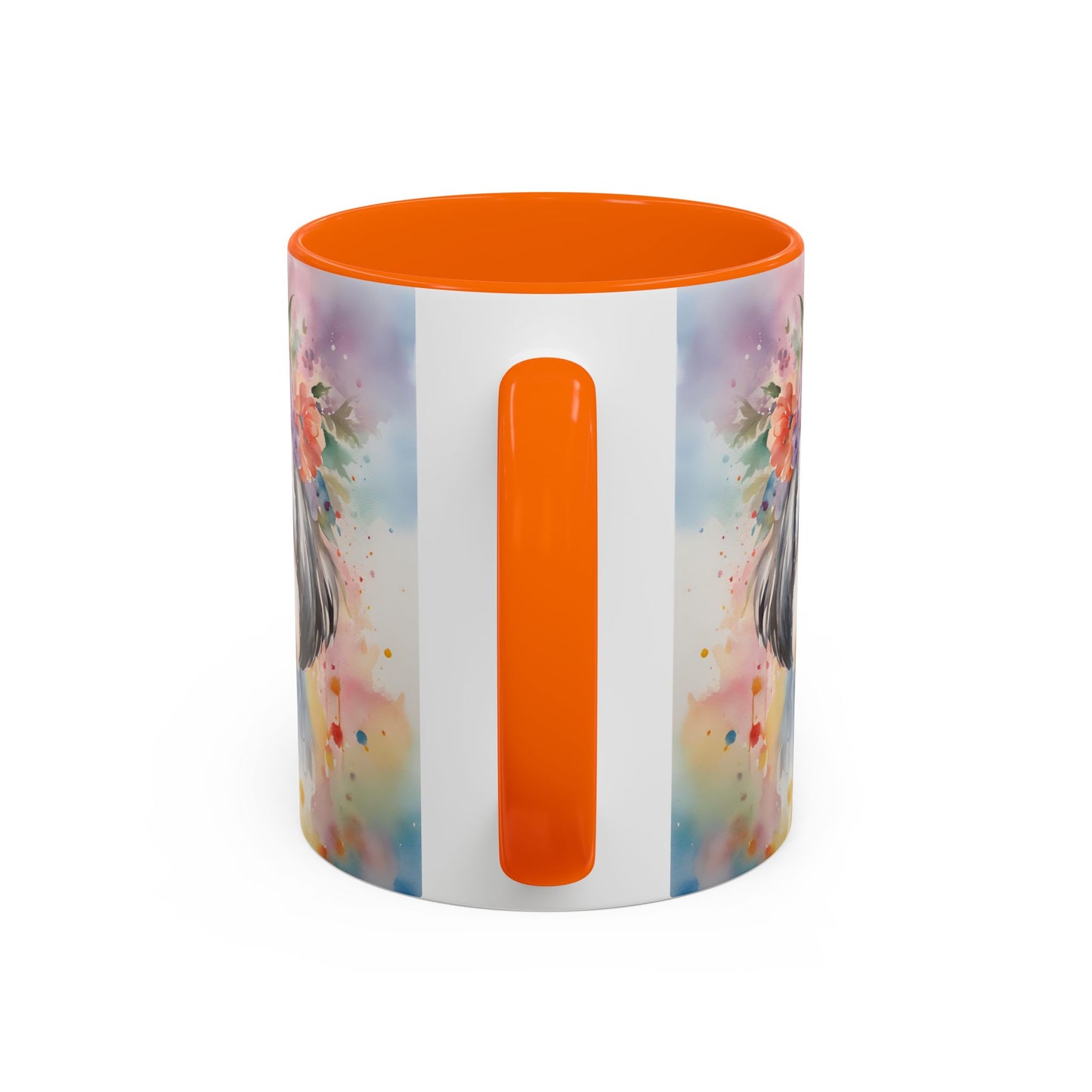 Shih Tzu 04 Accent Coffee Mug - Dog Lover Gift