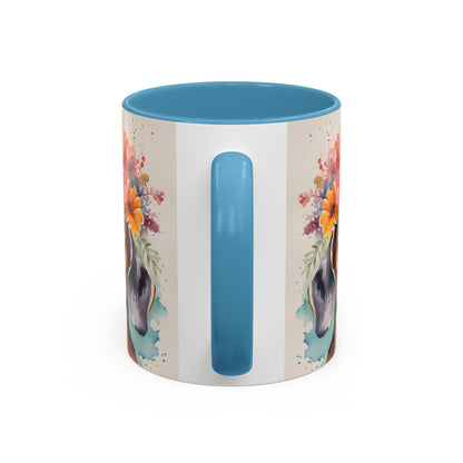 Dachshund 01 Accent Coffee Mug - Dog Lover Gift
