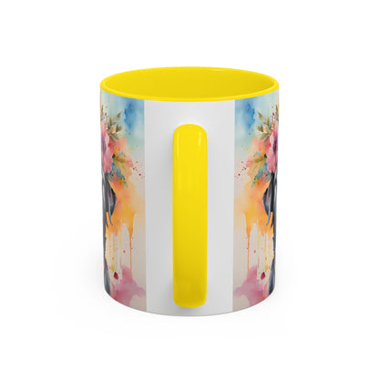 Labrador 03 Accent Coffee Mug - Dog Lover Gift