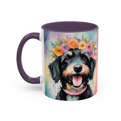 Eddy 02 Accent Coffee Mug - Dog Lover Gift