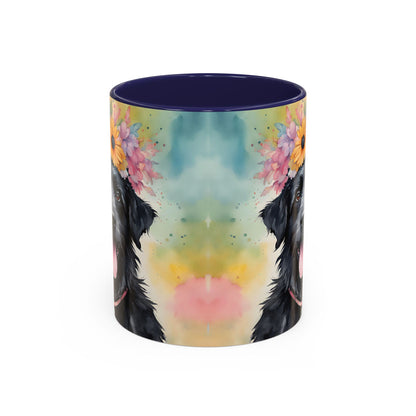 Eddy 01 Accent Coffee Mug - Dog Lover Gift
