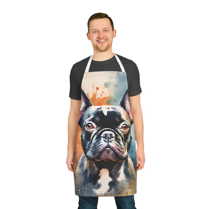 Little Frenchie Adult Apron (AOP)
