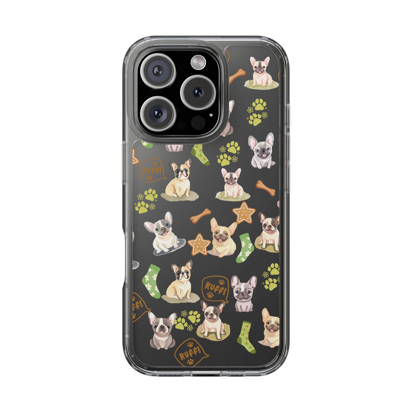 French Bulldog Clear iPhone Case