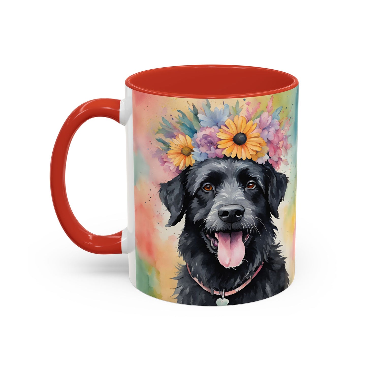 Eddy 01 Accent Coffee Mug - Dog Lover Gift