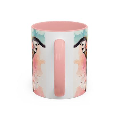 Greyhound 04 Accent Coffee Mug - Dog Lover Gift