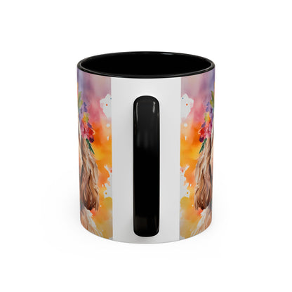 Cockapoo 05 Accent Coffee Mug - Dog Lover Gift