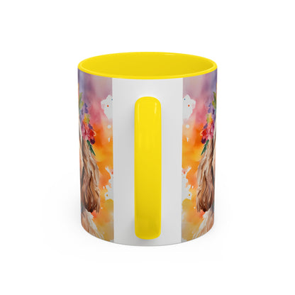 Cockapoo 05 Accent Coffee Mug - Dog Lover Gift