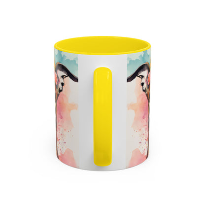 Greyhound 04 Accent Coffee Mug - Dog Lover Gift
