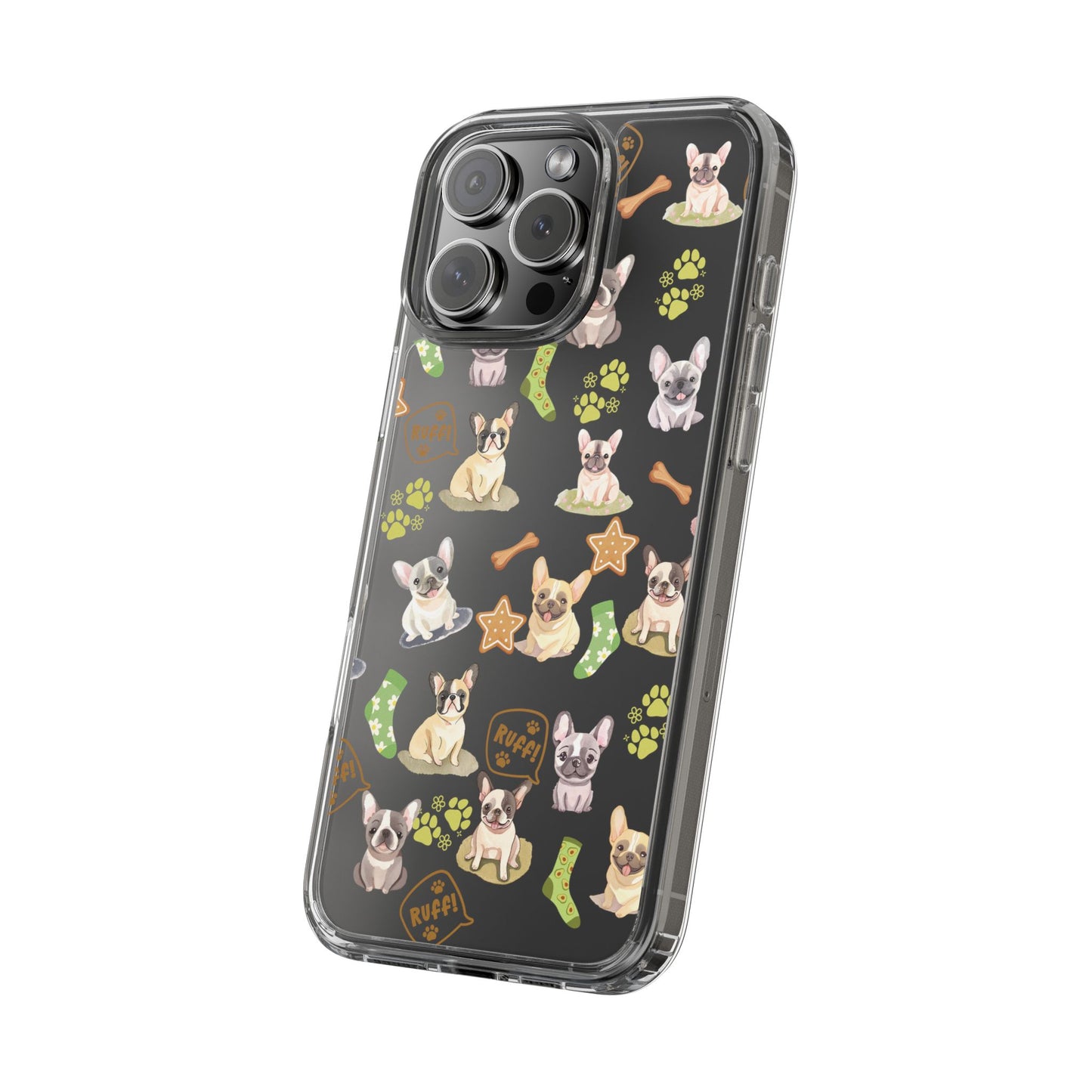 French Bulldog Clear iPhone Case
