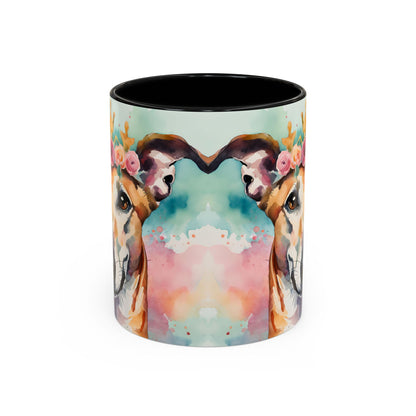Greyhound 04 Accent Coffee Mug - Dog Lover Gift