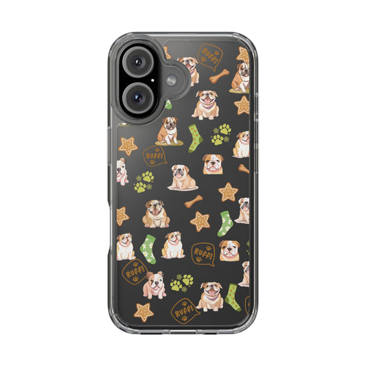 British Bulldog Clear iPhone Cases