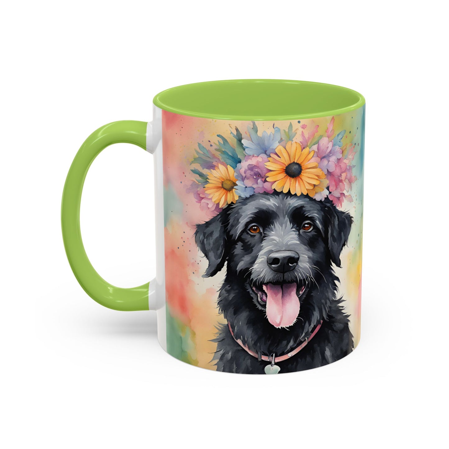 Eddy 01 Accent Coffee Mug - Dog Lover Gift