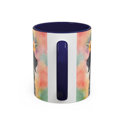 Eddy 01 Accent Coffee Mug - Dog Lover Gift