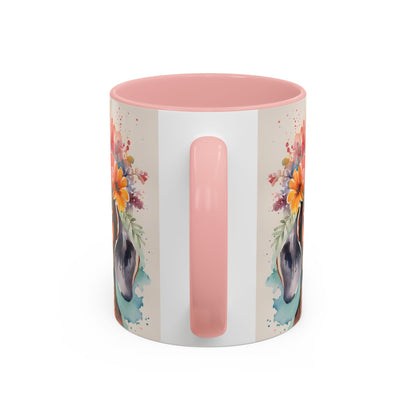 Dachshund 01 Accent Coffee Mug - Dog Lover Gift