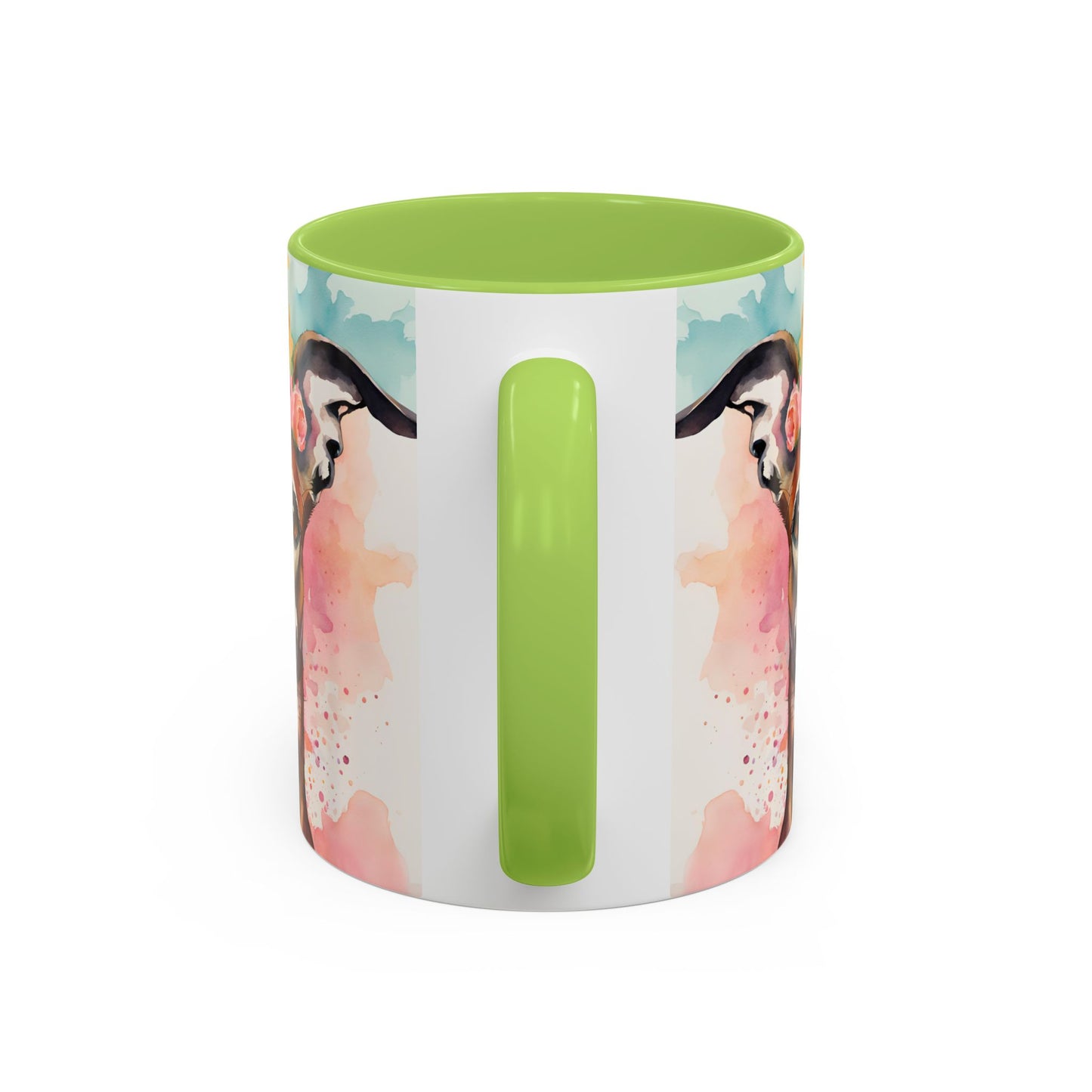 Greyhound 04 Accent Coffee Mug - Dog Lover Gift